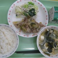 今日の給食