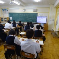 ２年生　英語の授業