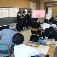 １年総合的な学習の時間「各地区でできる自主防災」