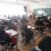 3年生　学年末テスト　開始